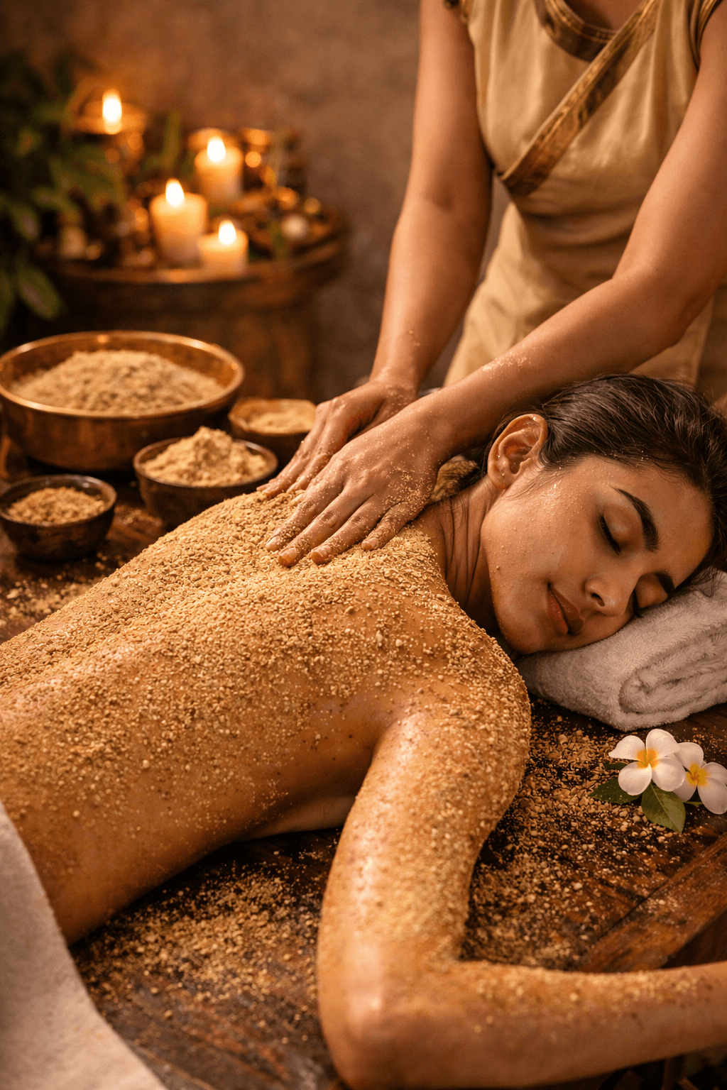 Udvarthanam Ayurvedic Body Toning Therapy