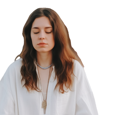 Woman in meditation
